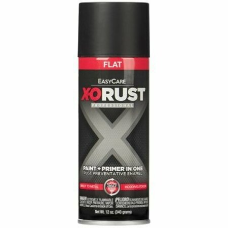 TRUE VALUE True Value Mfg Company Rust Preventative Enamel 12 Oz - Flat Black XOP19-AER